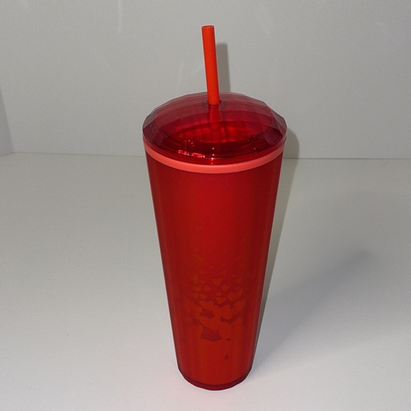 Starbucks Valentines 2022 red heart tumbler - Picture 5 of 7